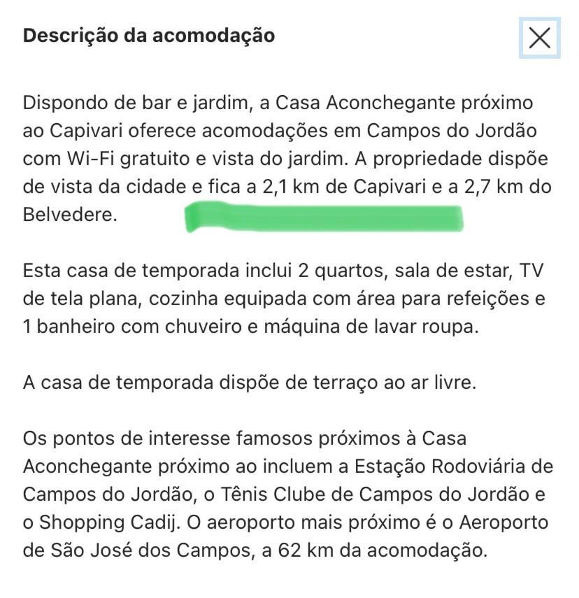 Apartamento aconchegante próximo Capivari Campos do Jordão Exterior foto